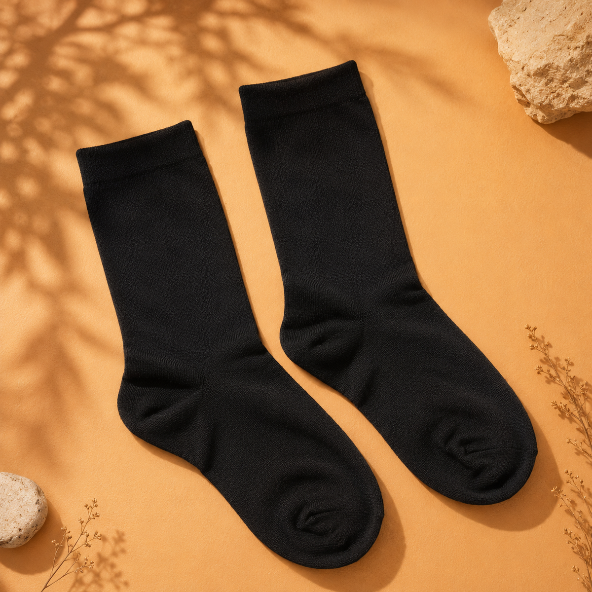 Calcetines Clásicos Negro | La Pilcha