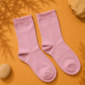 Calcetines Clásicos Rosa Suave | La Pilcha