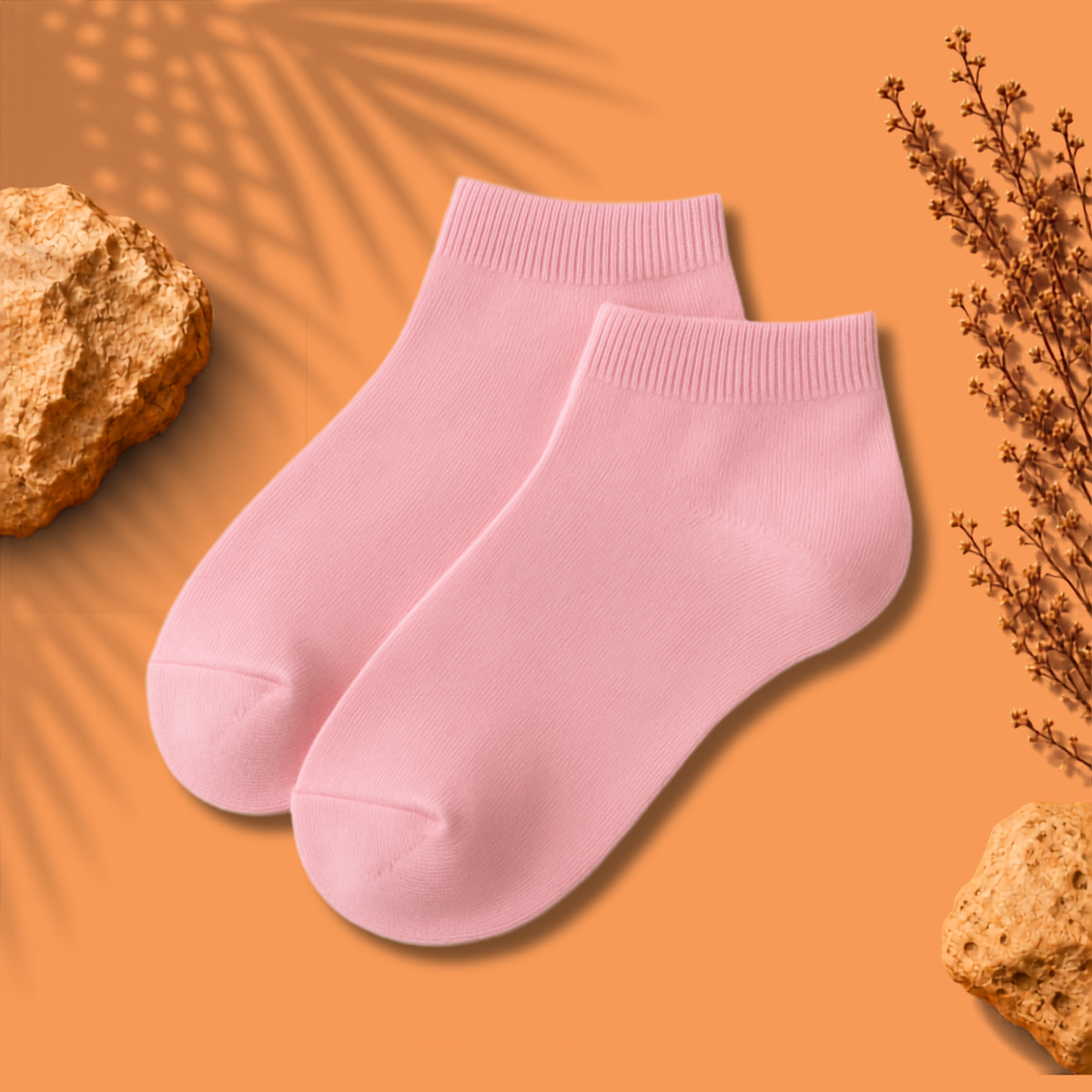 Calcetines Cortos Rosado| La Pilcha