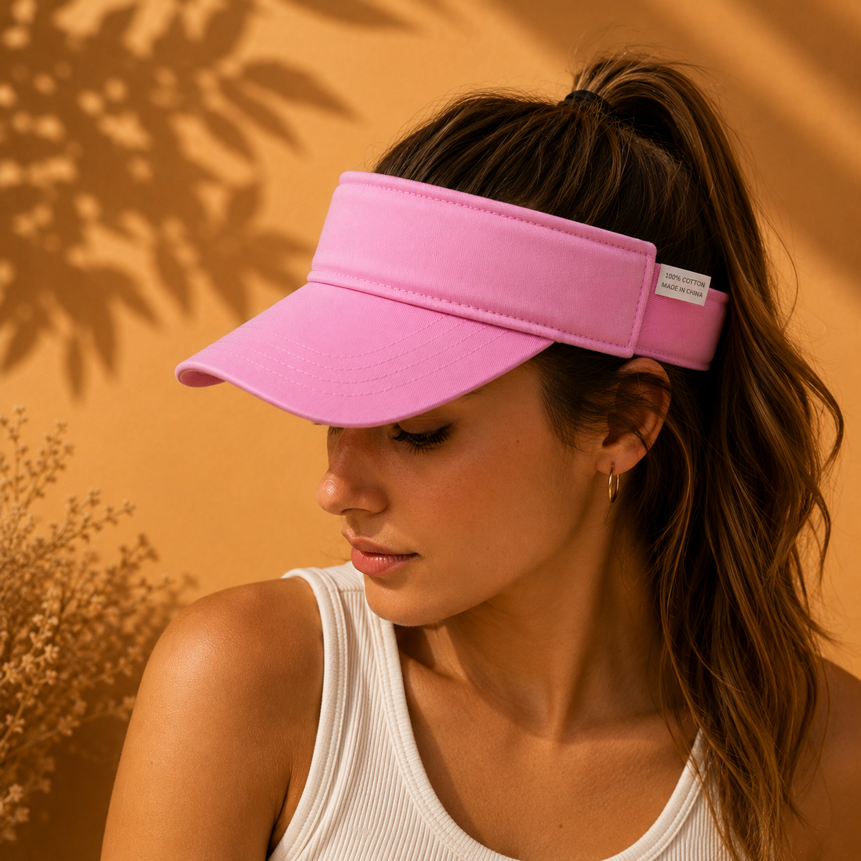 Visera Rosada Premium | La Pilcha