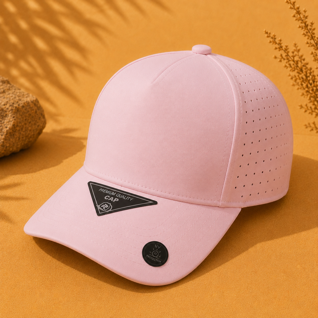 Jockey Premium Rosa Claro Perforado | La Pilcha