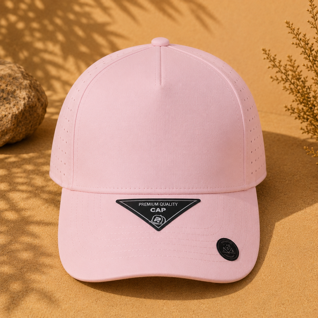 Jockey Premium Rosa Claro Perforado | La Pilcha