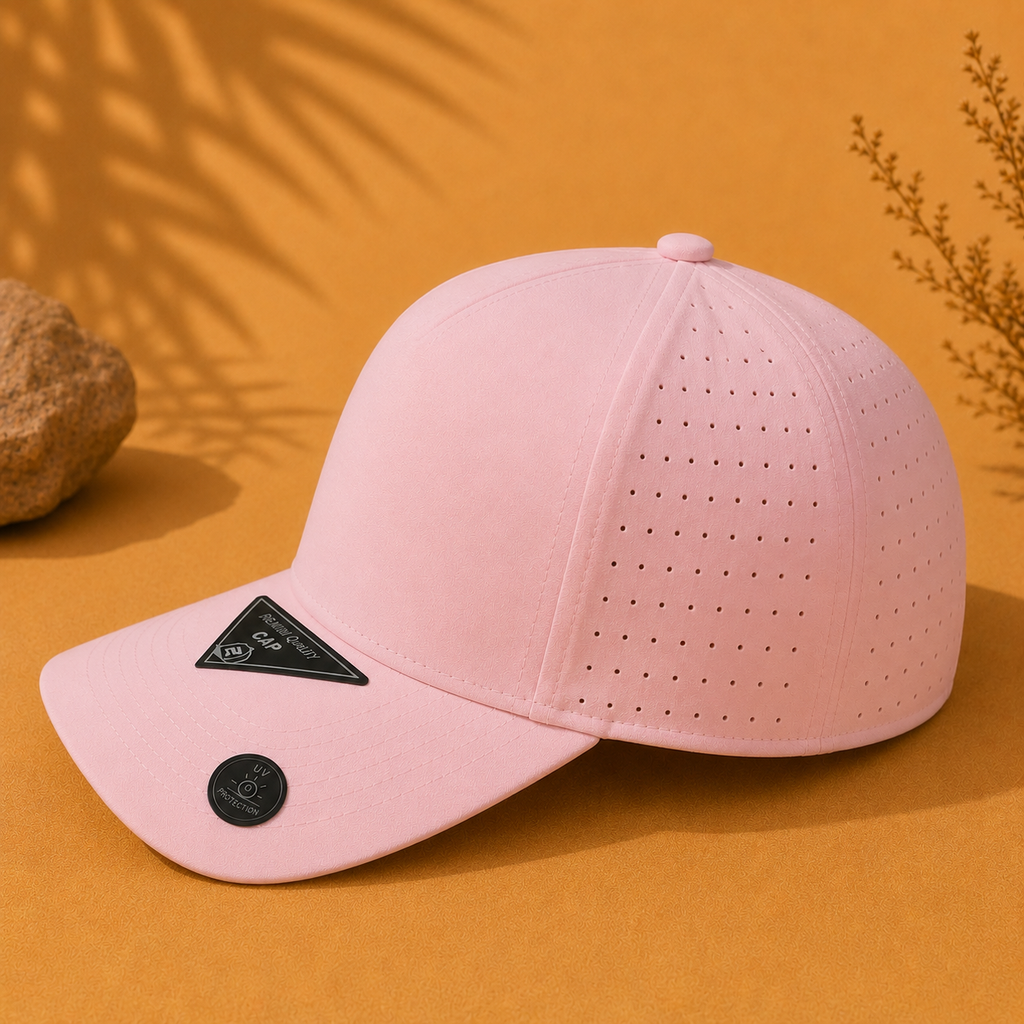 Jockey Premium Rosa Claro Perforado | La Pilcha
