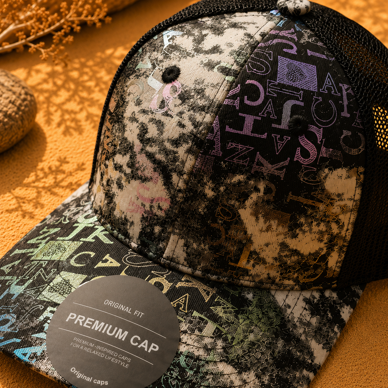 Jockey Trucker Urban Graffiti Oscuro | La Pilcha