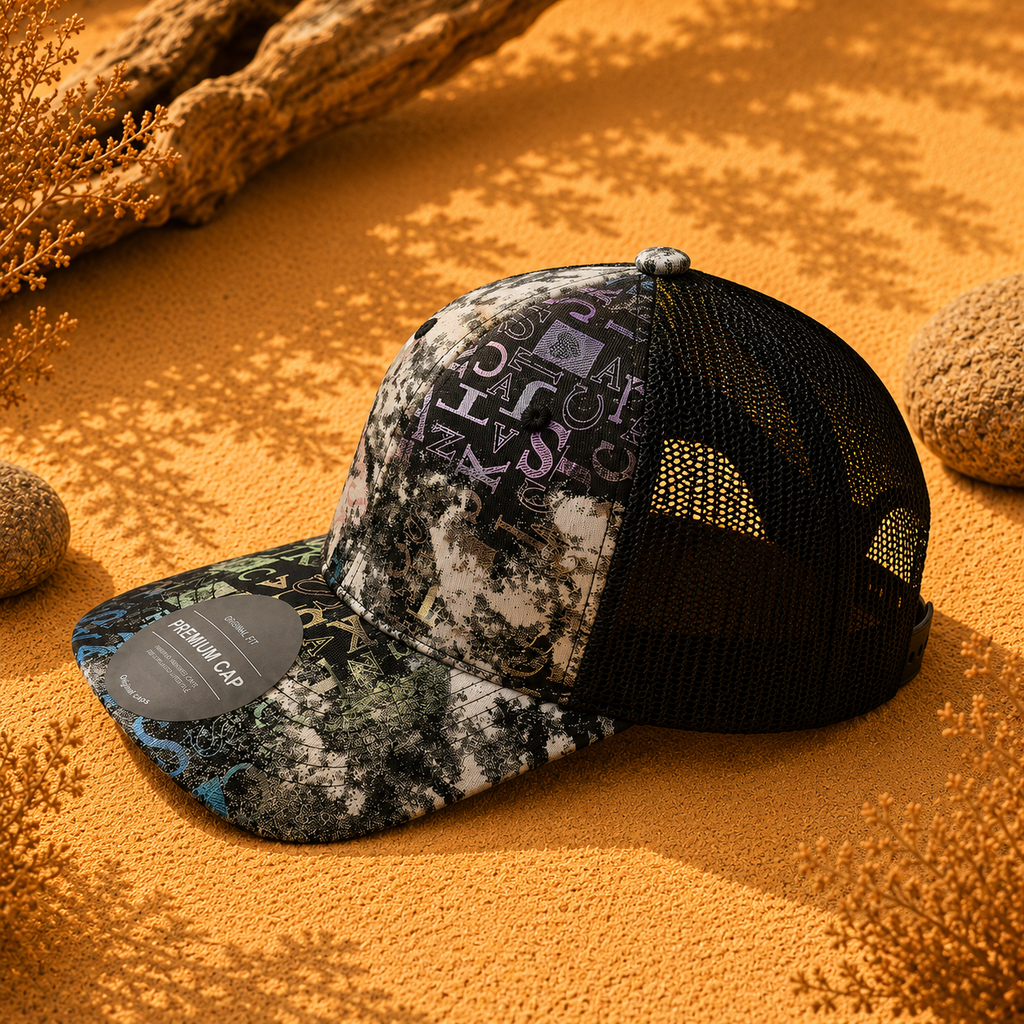 Jockey Trucker Urban Graffiti Oscuro | La Pilcha