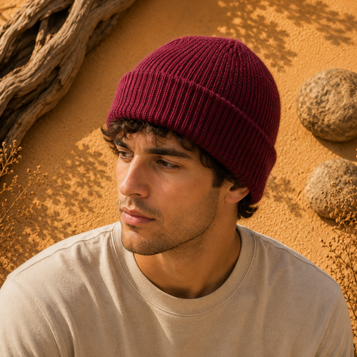 Gorro Beanie Burdeo | La Pilcha
