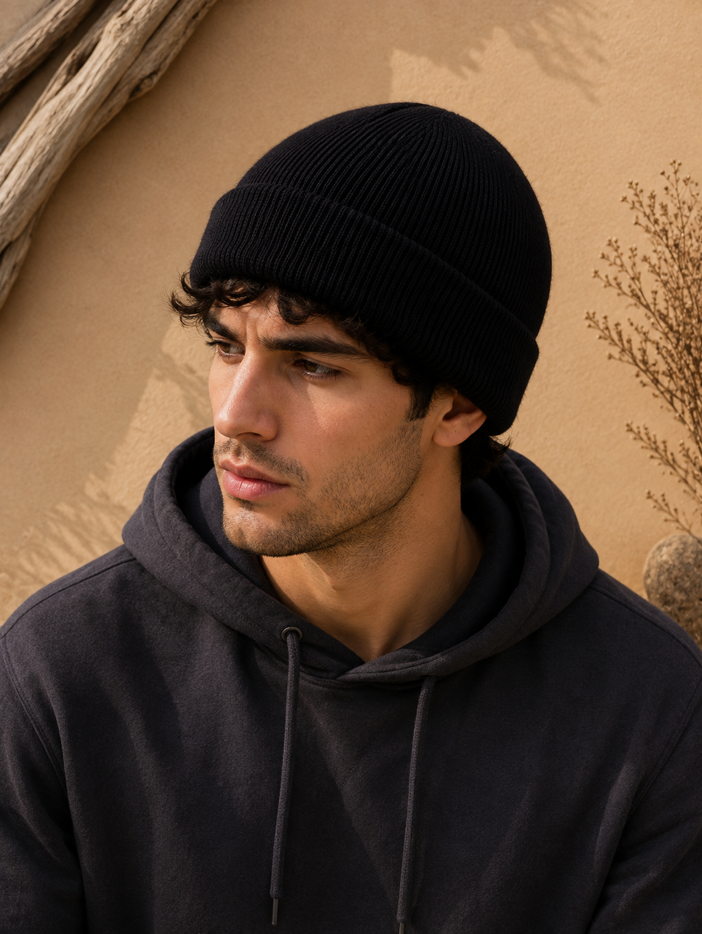 Gorro Beanie Negro | La Pilcha