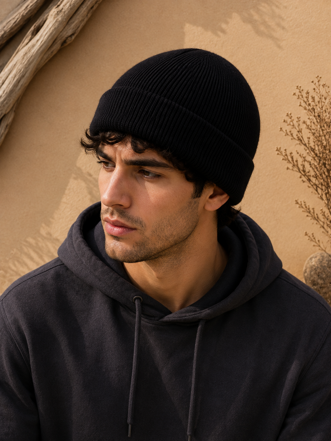 Gorro Beanie Negro | La Pilcha