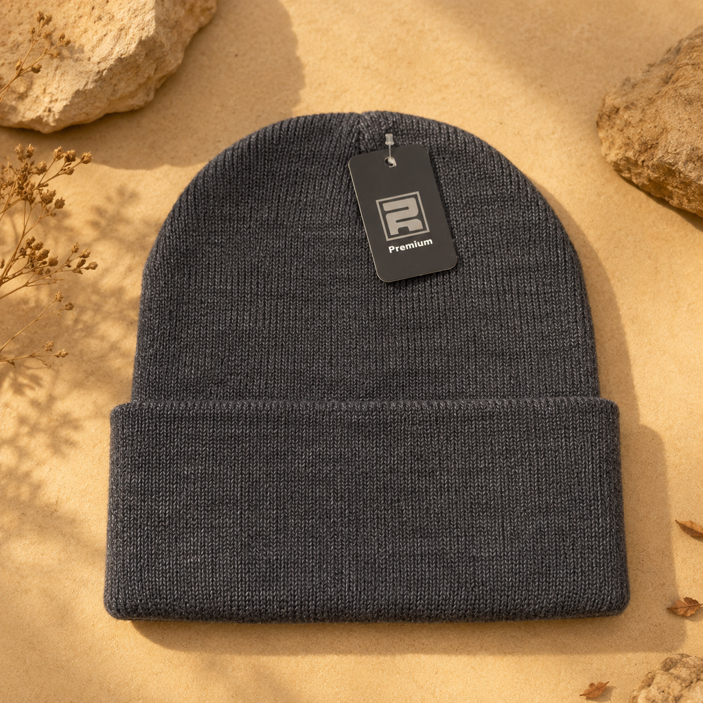 Gorro Beanie Grafito | La Pilcha