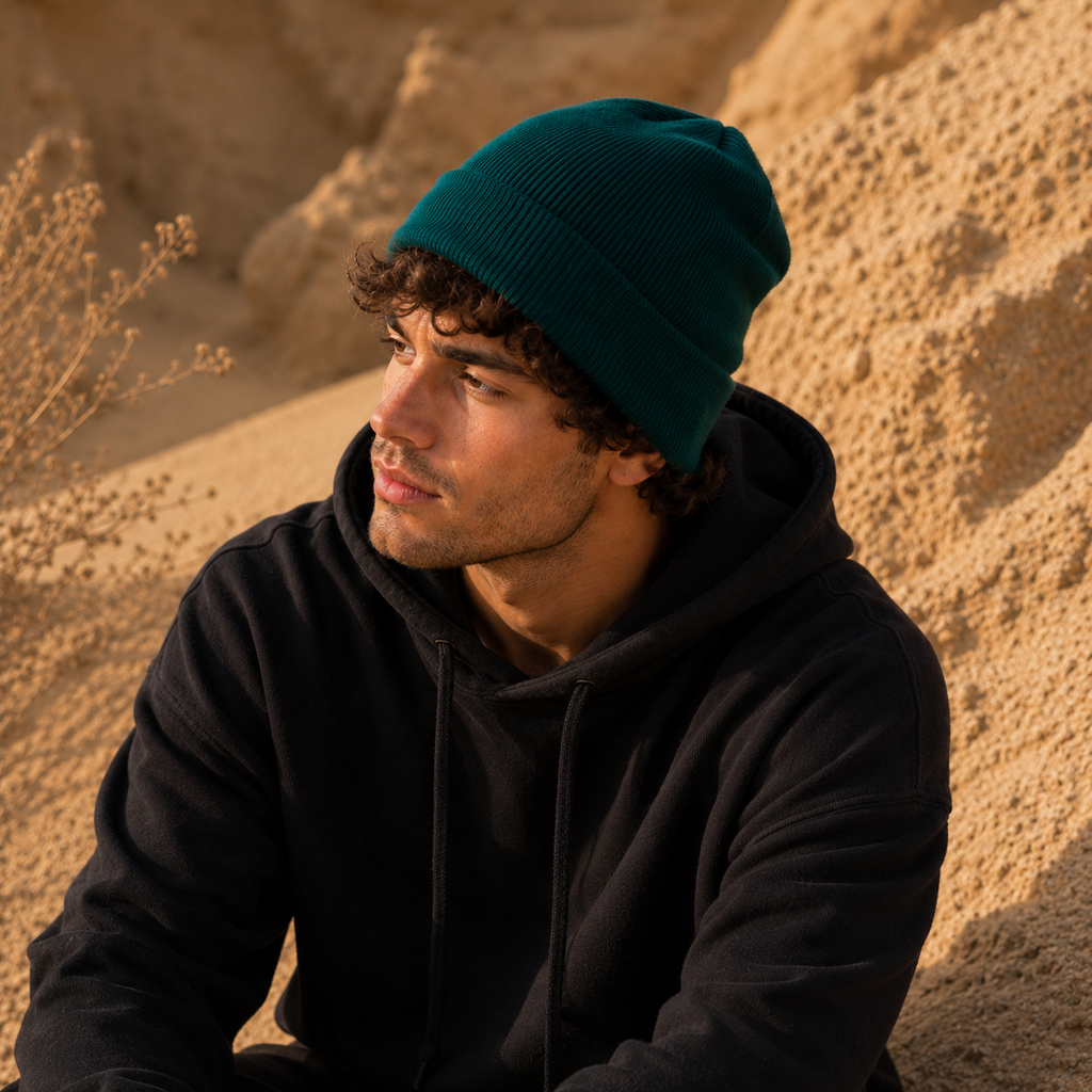 Gorro Beanie Verde | La Pilcha