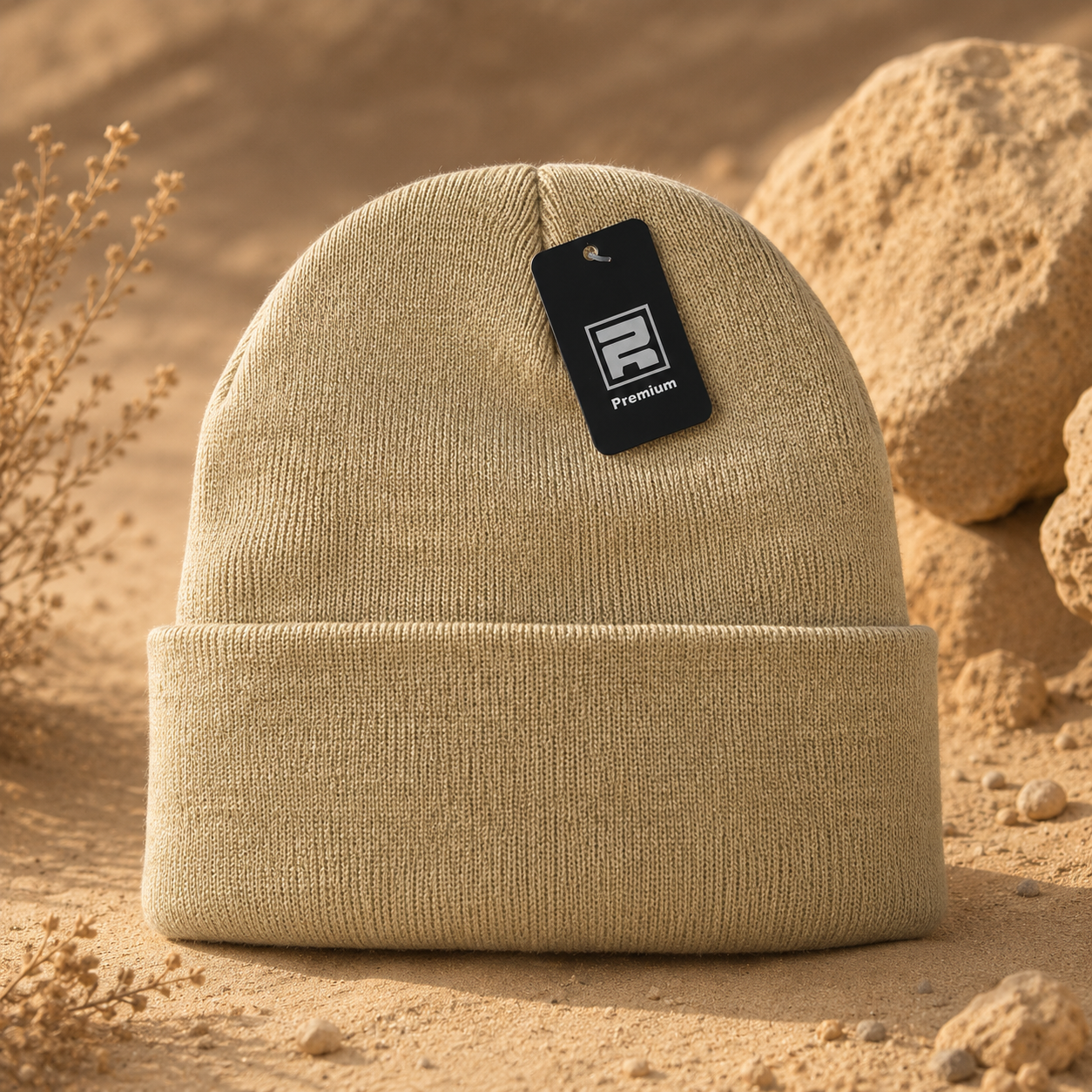 Gorro Beanie Beige| La Pilcha