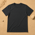 Polera Básica Negra Manga Corta | La Pilcha