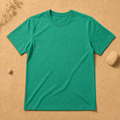Polera Básica Verde Manga Corta | La Pilcha