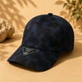 Jockey Gorra Camo Negro Azul | La Pilcha